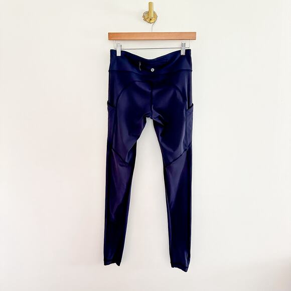 Lululemon Speed Tight V in Deep Indigo Blue 6 - Picture 4 of 12